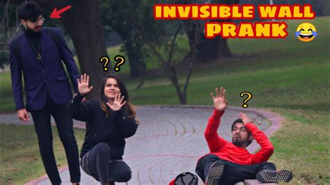 invisible wall prank on people |By A.JAhsan - YouTube