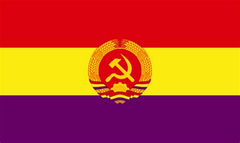 Flag of the Socialist Federation of Spain by veovis523 on DeviantArt