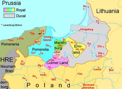 Pomerania - WikiVisually | Prussia, Poland map, Map