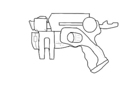 Nerf Gun Drawing at PaintingValley.com | Explore collection of Nerf Gun ...