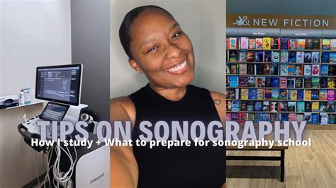 SONOGRAPHY TIPS | HOW I STUDY, WHAT TO EXPECT FROM ANATOMY, & MORE - YouTube