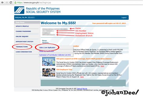 Sss loan application online | COOKING WITH THE PROS