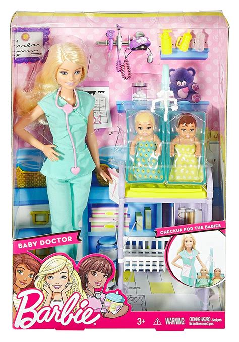 Barbie Baby Doctor Playset (DHB63) Toys for Kids Girls Boys