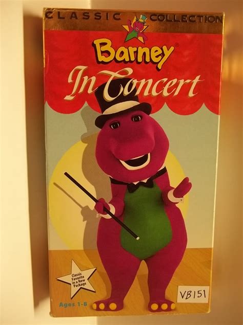 Barney In Concert (Used VHS-98071) VG - Preston's Used Items