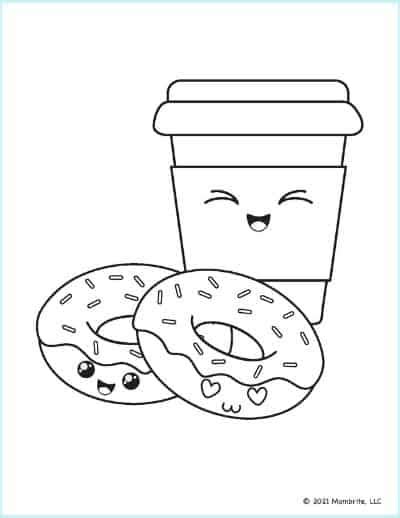 If You Give A Dog A Donut Coloring Pages Coloring Pages