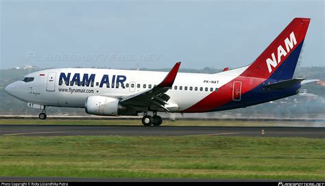 PK-NAT NAM Air Boeing 737-524(WL) Photo by Ricky Liciandhika Putra | ID 1332674 | Planespotters.net