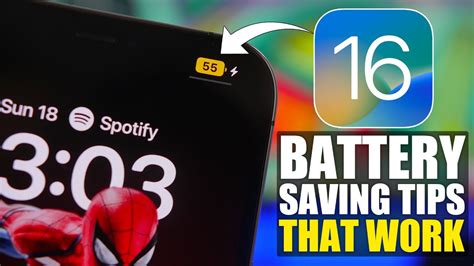 iOS 16 - 30 Tips to Improve Battery Life That Work ! - YouTube