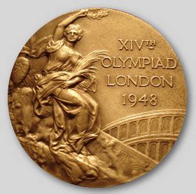 Winner Medals Olympic Games 1948 London