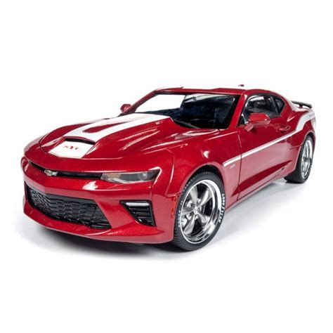 2017 Chevy Camaro, Red - Auto World AW246 - 1/18 Scale Diecast Model Toy Car - Walmart.com ...