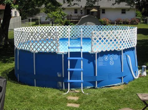 Above Ground Swimming Pool Fencing | Small above ground pool, Above ground pool fence, Diy ...