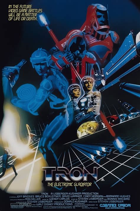 Tron Movie Poster 1982