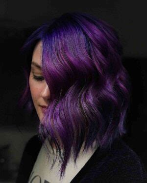 25 Midnight Purple Hair Color Ideas You Can’t Miss