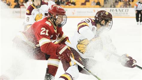 Men's college hockey rankings: Things tighten up in latest Power 10 as ...