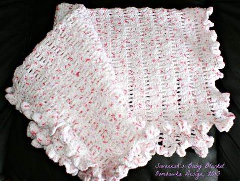 Tickled Pink Baby Afghan | AllFreeCrochetAfghanPatterns.com