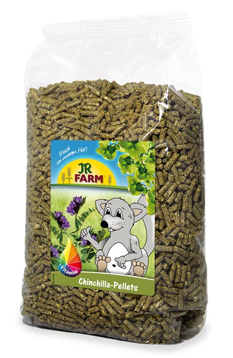 JR Farm Chinchilla-Pellets 1 kg - Das Zooparadies