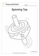 Spinning Top Color Kids Clipart Coloring Colouring Pages Clipground  sketch template