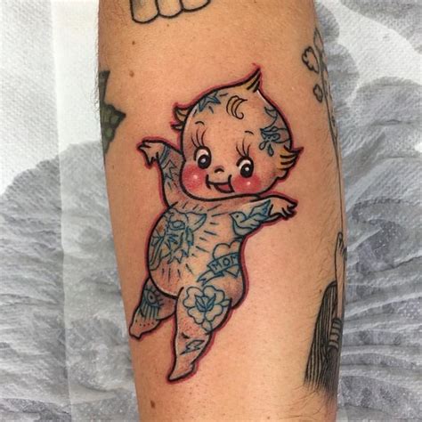 Kewpie Tattoo | Doll tattoo, Baby tattoos, Kewpie tattoo