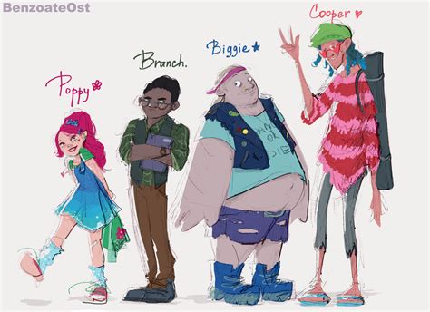 ArtStation - "Trolls" characters design