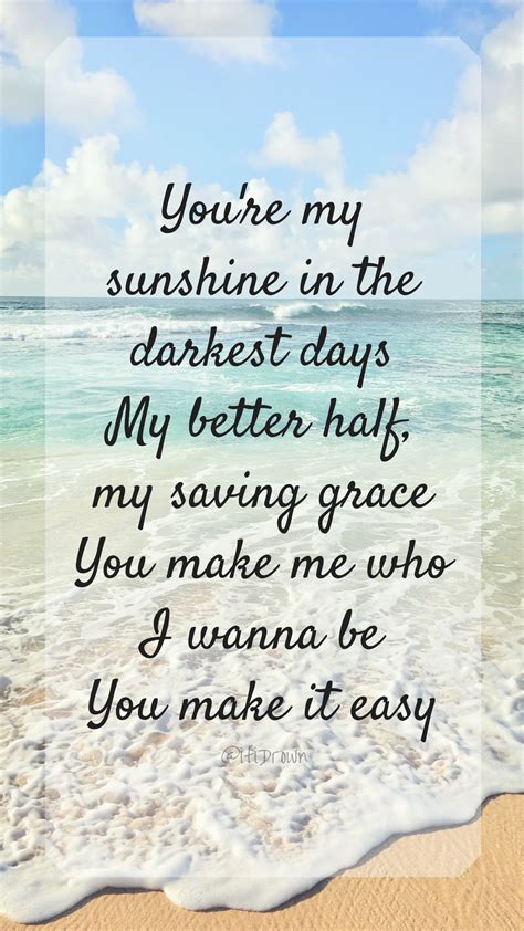 You Make it Easy – Jason Aldean | Country lyrics quotes, Country music lyrics quotes, Country ...