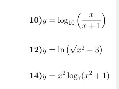 Derivatives of Logarithmic Functions Worksheet (with solutions ...