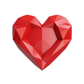 Red 3d Valentines Day Heart, Valentines Day, 3d, Heart PNG Transparent Image and Clipart for ...