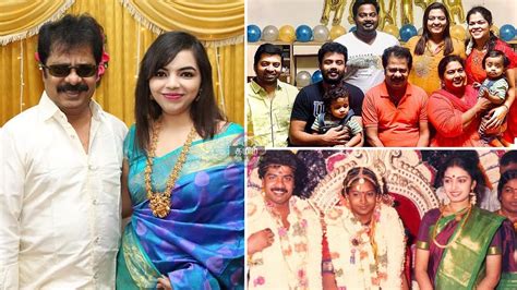 பாண்டியராஜன் குடும்பம் | Actor Pandiarajan Family Photos With Wife, 3 ...