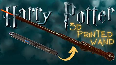 3D Printed Harry Potter Wand │SHOOTS REAL FIRE! - YouTube