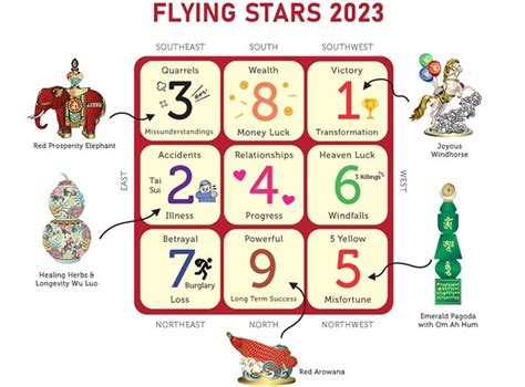 Flying Stars 2023 – The tarot