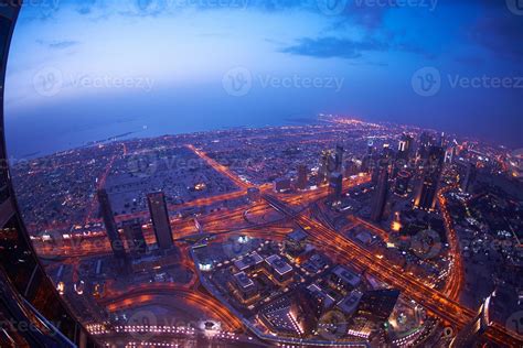 Dubai night skyline 11326461 Stock Photo at Vecteezy