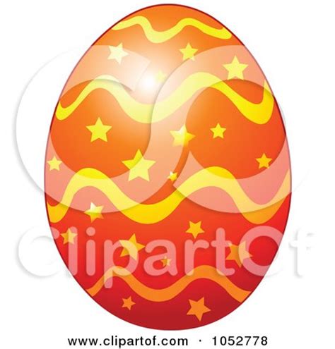 Royalty-Free Vector Clip Art Illustration of a Red And Orange Star ...