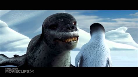 Happy Feet 3 10 Movie CLIP Leopard Seal Chase 2006 HD - YouTube