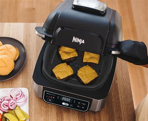 Ninja 4-in-1 Foodi Indoor Grill / Air Fryer | Catch.com.au