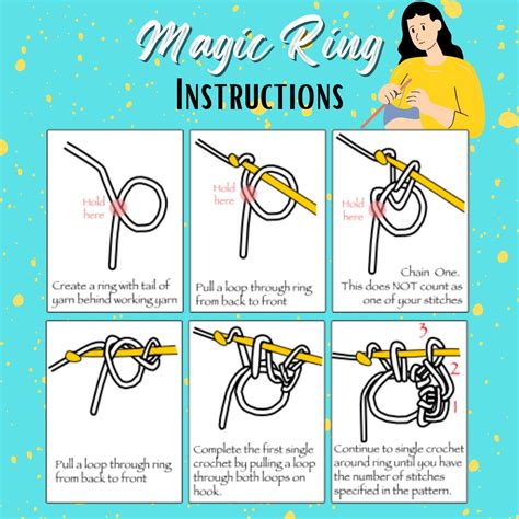 Urbaki Crochet - Magic Ring Instructions 💡