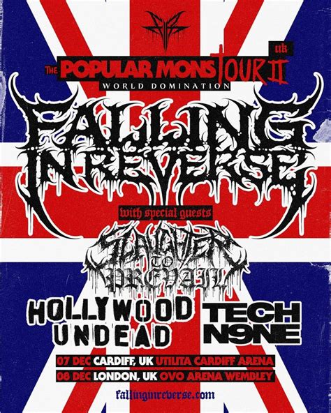 Falling In Reverse - UK Tour 2024 - 07/12/2024 - Cardiff - Utilita Arena - United Kingdom