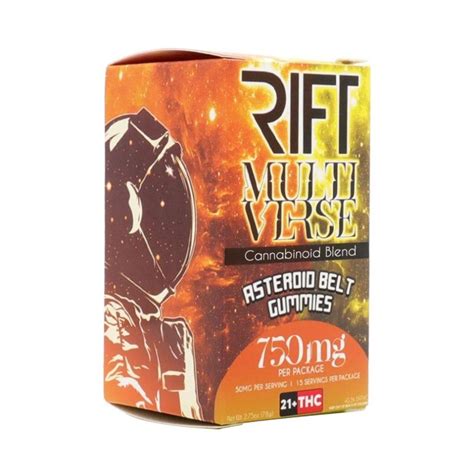 Rift Multiverse Gummies – Asteroid Belt - Earth Grown Wellness