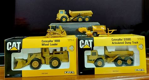 Caterpillar trucks model, Hobbies & Toys, Toys & Games on Carousell