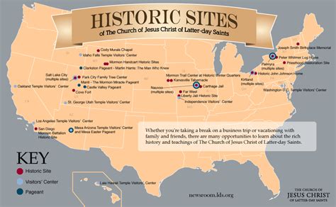 LDS historic sites in the United States. There are also some pageants in England now! | The ...