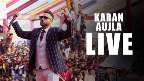 Karan Aujla Live Show - Punjabi Celebrities