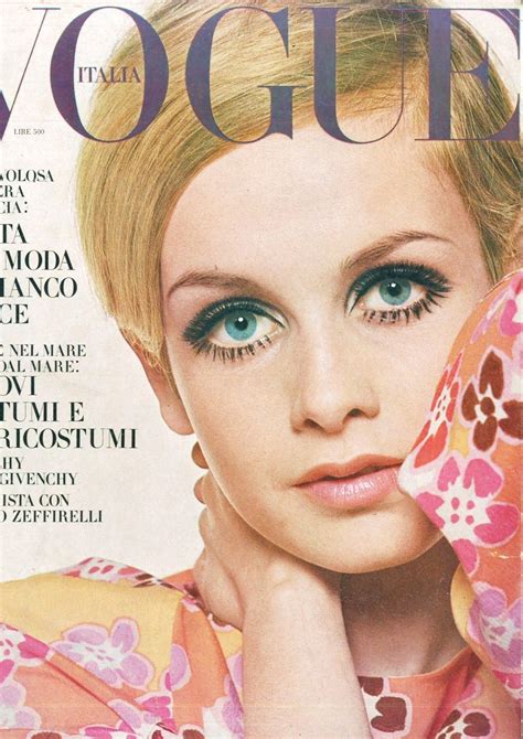 Twiggy on VOGUE, 1967 | ツイッギー, ツィッギー, ヴィンテージメイク