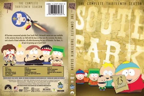 South Park Season 13 - TV DVD Scanned Covers - South park Season 13b ...