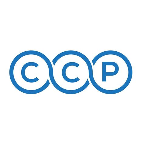 CCP letter logo design on white background. CCP creative initials letter logo concept. CCP ...