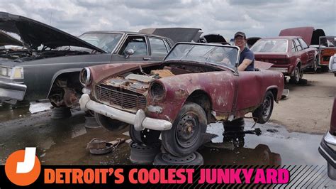 Here Are The Coolest Cars We Found In Detroit's Most Fascinating Junkyard