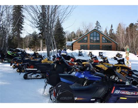 Snowmobiling in Maine | Evergreen Club