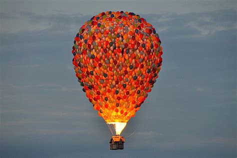 Disney's Creative Hot Air Balloon Recreates Up House