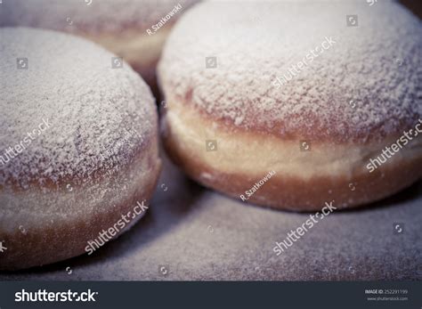 Fresh Donuts Shrove Tuesday Fat Thursday Stock Photo 252291199 ...