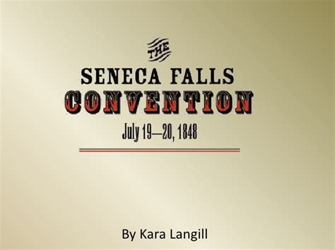 Seneca falls convention