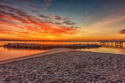 Yorktown Beach Sunrise on Behance