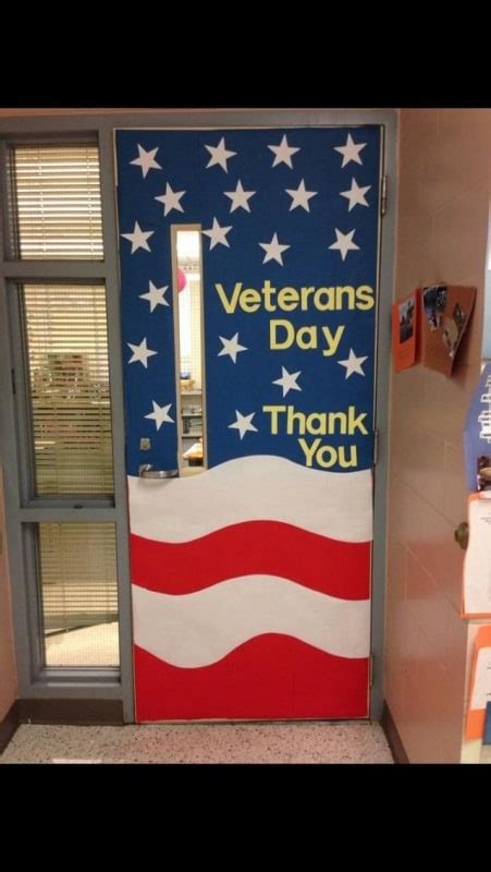 Veterans Day Decoration | Oppidan Library