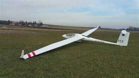 LET Model 1:3 ASH-26 FES 6m glider self-launching and low pass - YouTube