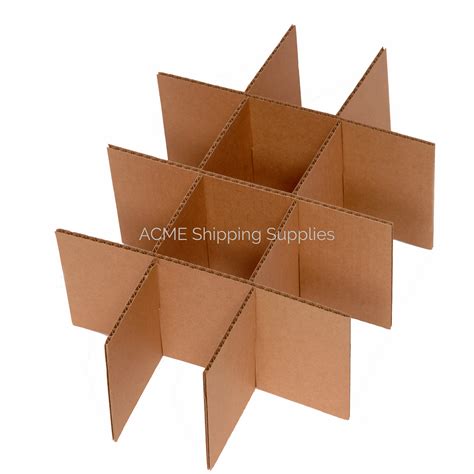 Cardboard Dividers - Partitions | acmeshippingsupplies